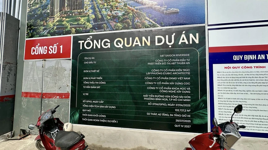 Dự án A&T Saigon Riverside: Phối cảnh như mơ, thực tế chỉ là 'bánh vẽ'- Ảnh 6. Dự án A&T Saigon Riverside: Phối cảnh như mơ, thực tế chỉ là 'bánh vẽ'- Ảnh 6.