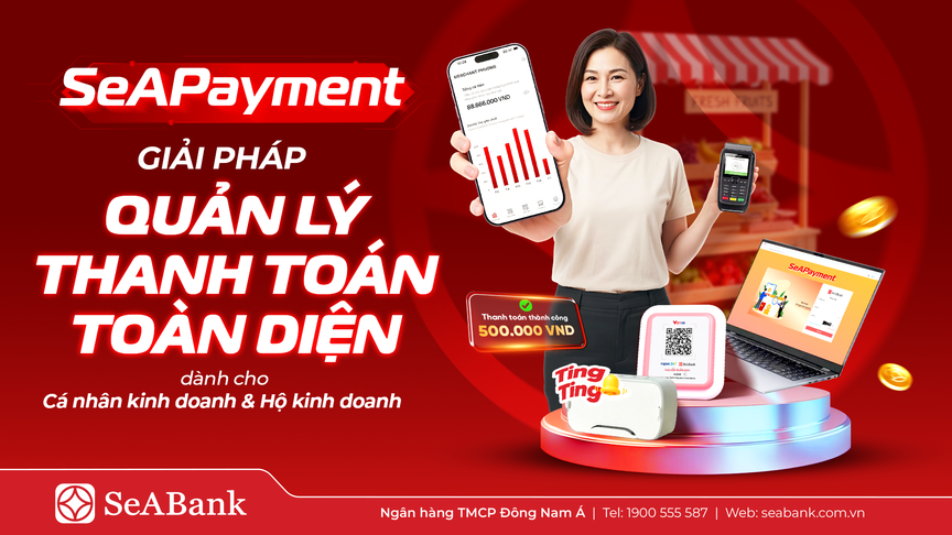 SeABank ra mắt SeAPayment - nền tảng quản lý thanh toán giúp chủ shop kiểm soát dòng tiền theo thời gian thực- Ảnh 1.