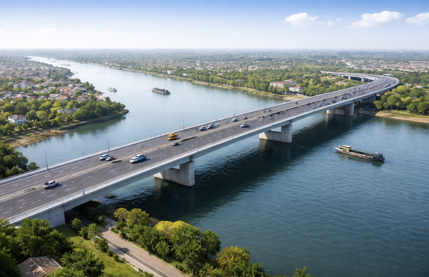 Chỉ 10 ngày nữa, chính thức khởi công cầu vượt sông 600 tỷ tại Nam Định cũ- Ảnh 1.