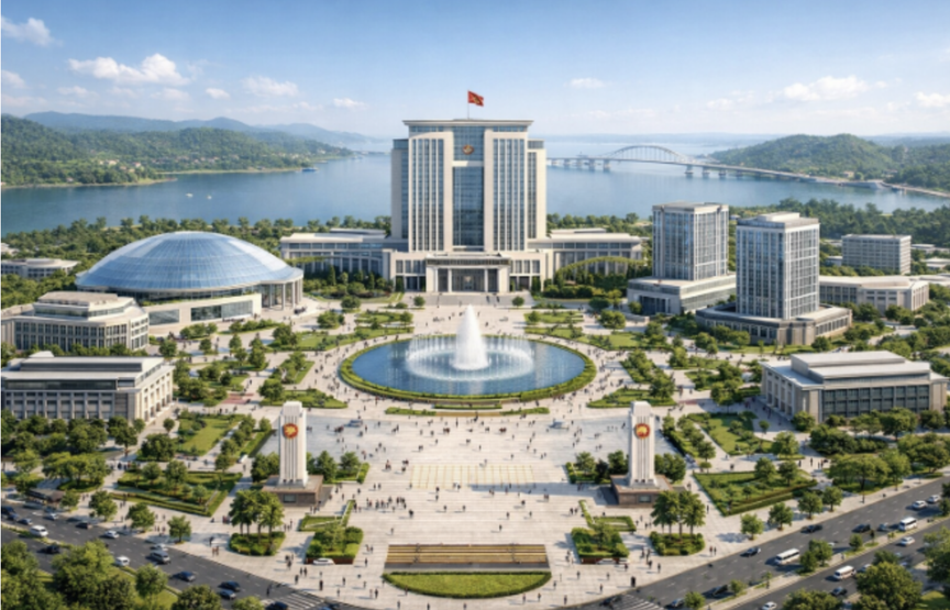 Vẫn đang xem xét quy hoạch khu vực xây dựng trung tâm hành chính mới của tỉnh sắp lên TP trực thuộc Trung ương- Ảnh 2.