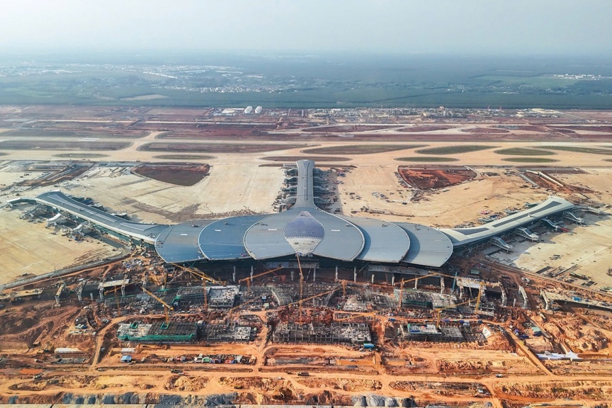 Đề xuất chuyển 90% chuyến bay quốc tế từ Tân Sơn Nhất sang sân bay Long Thành. Nguồn ảnh: VOV