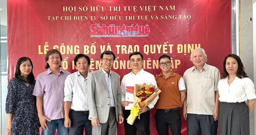 Bổ nhiệm nhà báo Đinh Quang Tuấn làm Tổng Biên tập Tạp chí điện tử Sở hữu Trí tuệ và Sáng tạo- Ảnh 2.