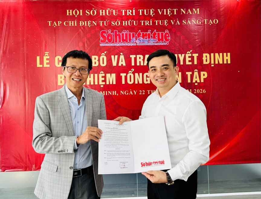 Bổ nhiệm nhà báo Đinh Quang Tuấn làm Tổng Biên tập Tạp chí điện tử Sở hữu Trí tuệ và Sáng tạo- Ảnh 1.