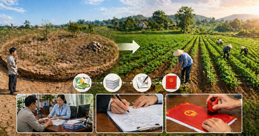 Từ nay, đất chưa sử dụng có được đưa vào sử dụng làm đất nông nghiệp không, thủ tục thế nào?- Ảnh 2.