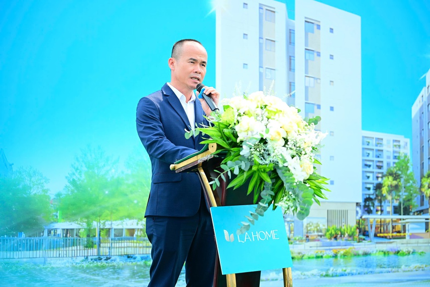 Chung cư nhà ở xã hội LA Home cất nóc trước hạn, chuẩn bị bàn giao cuối năm- Ảnh 3.