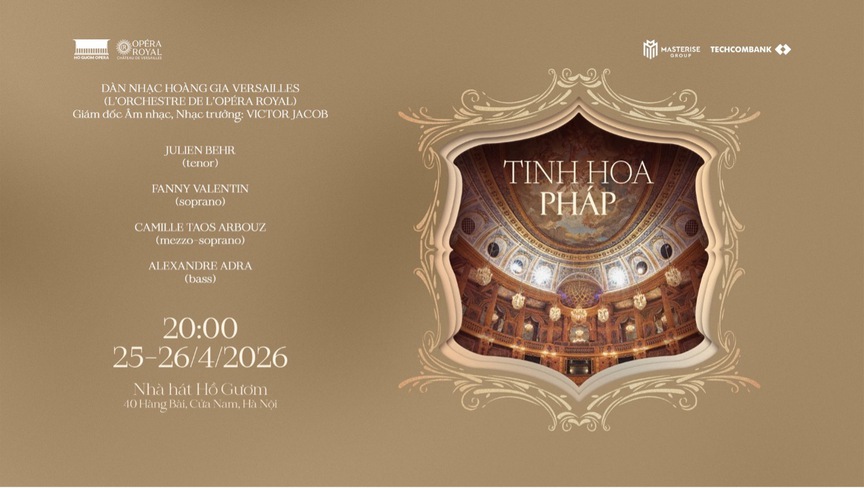 Hòa nhạc “Tinh hoa Pháp” do Techcombank và Masterise Group độc quyền tài trợ sắp diễn ra- Ảnh 4.