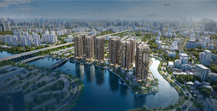 The Privé: Vị thế "tam cận lộ, tam hướng thủy" và chuẩn sống thượng lưu ven sông- Ảnh 1.