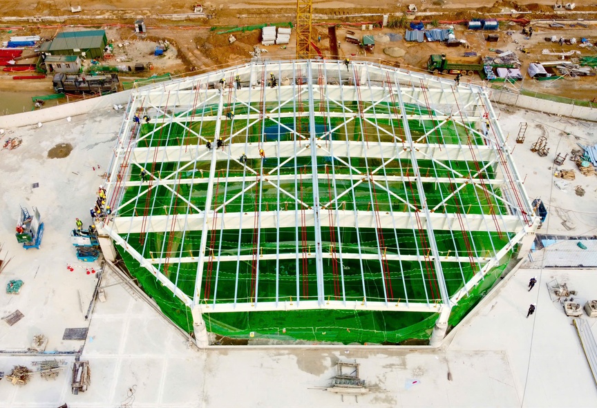 Cận cảnh công trường dự án Aeon Mall Thanh Hóa hơn 4.000 tỷ đồng đang thi công rầm rộ- Ảnh 4.