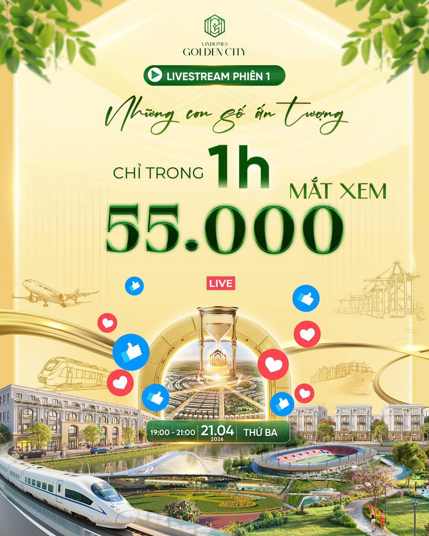Giá tốt nhất, chính sách “khủng”, Vinhomes Golden City khiến thị trường Hải Phòng dậy sóng- Ảnh 1.