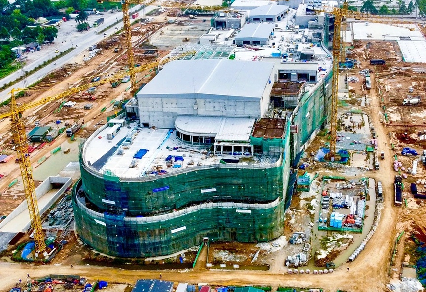 Trung tâm thương mại AEON MALL 4.100 tỷ lớn bậc nhất Bắc Trung Bộ dần thành hình- Ảnh 2.