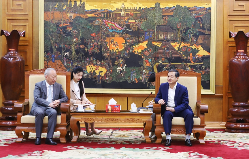 Hình ảnh tại buổi làm việc. Nguồn ảnh: UBND tỉnh Bắc Ninh