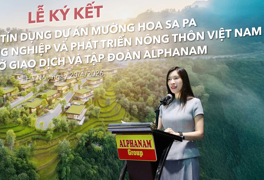 Agribank Sở Giao dịch – Alphanam ký kết tín dụng, tăng tốc phát triển dự án Mường Hoa Sa Pa- Ảnh 4.
