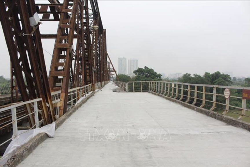 Chưa đầy 1 tháng nữa, cây cầu thép có tuổi đời lớn nhất Việt Nam chính thức thông xe trở lại- Ảnh 2.