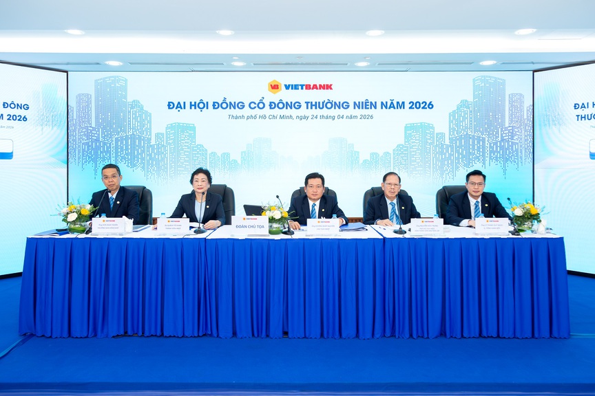 Vietbank tổ chức thành công ĐHCĐ thường niên 2026, thông qua nhiều mục tiêu tăng trưởng quan trọng- Ảnh 1.