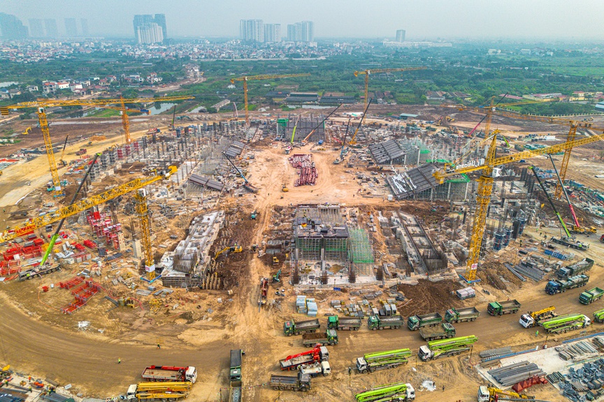 Sân vận động lớn bậc nhất Việt Nam quy mô 60.000 chỗ ngồi: Tốc độ nhanh hơn xây nhà ở Úc, 2027 sẽ hoàn thành- Ảnh 2.