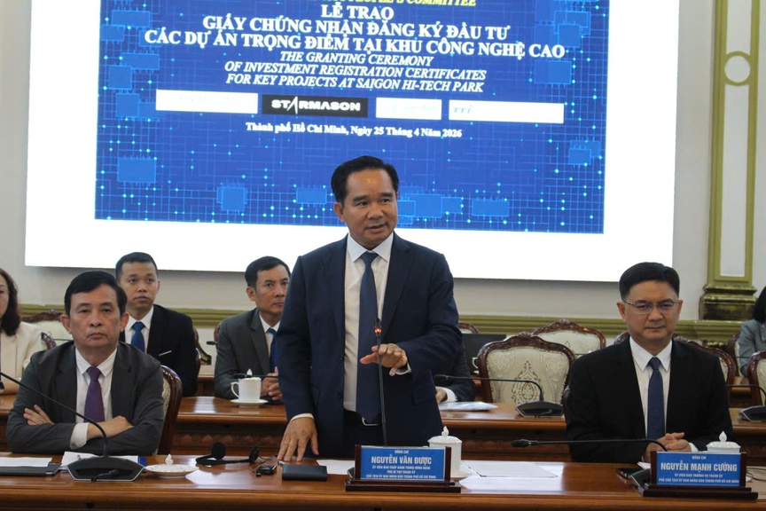 TP.HCM trao chứng nhận cho 4 dự án công nghệ cao với tổng vốn hơn 1,23 tỷ USD- Ảnh 1.
