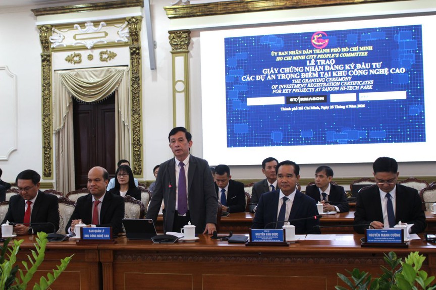 TP.HCM trao chứng nhận cho 4 dự án công nghệ cao với tổng vốn hơn 1,23 tỷ USD- Ảnh 6.