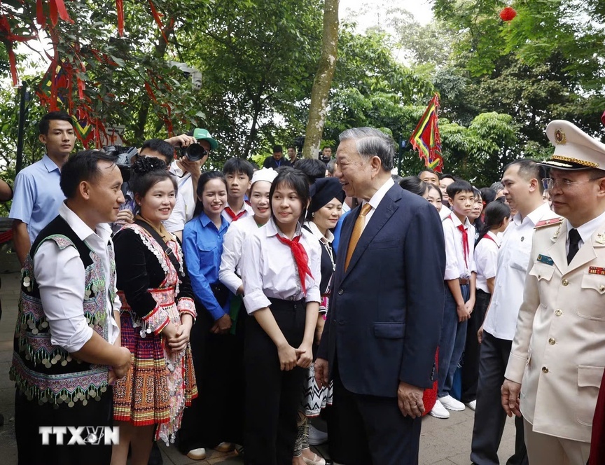 Toàn văn phát biểu của Tổng Bí thư, Chủ tịch nước Tô Lâm tại Lễ dâng hương tưởng niệm các Vua Hùng- Ảnh 4.