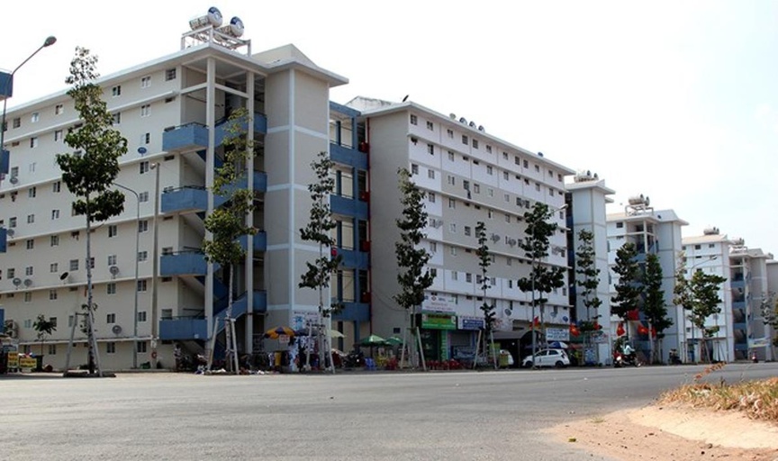 Một dự án nhà ở xã hội của Becamex. Nguồn ảnh: Internet