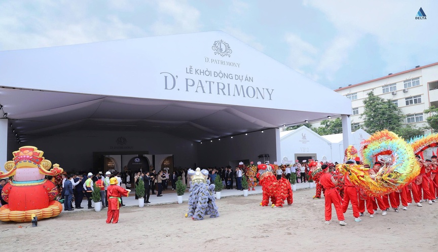Hình ảnh tại lễ động thổ. Nguồn ảnh: Delta Group