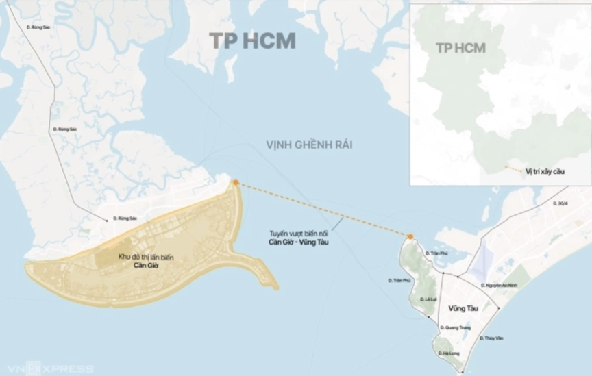 Việt Nam bắt đầu triển khai công trình hầm - cầu vượt biển đầu tiên với thiết kế táo bạo chưa từng có trong lịch sử, tọa lạc tại TP giàu nhất cả nước- Ảnh 3.