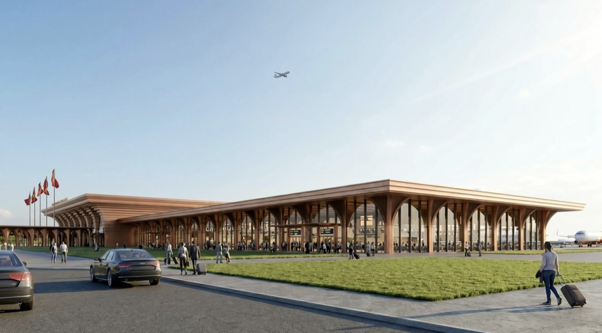 Việt Nam chính thức khởi công xây dựng sân bay mới với kiến trúc độc đáo chưa từng có trong lịch sử, tọa lạc tại tỉnh rộng nhất cả nước- Ảnh 2.