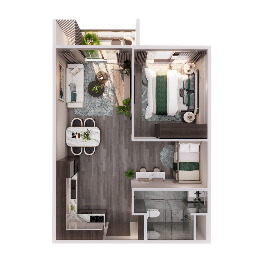 Vì sao căn hộ Prime Garden - Studio và 1PN+ đang được người trẻ quan tâm?- Ảnh 2.