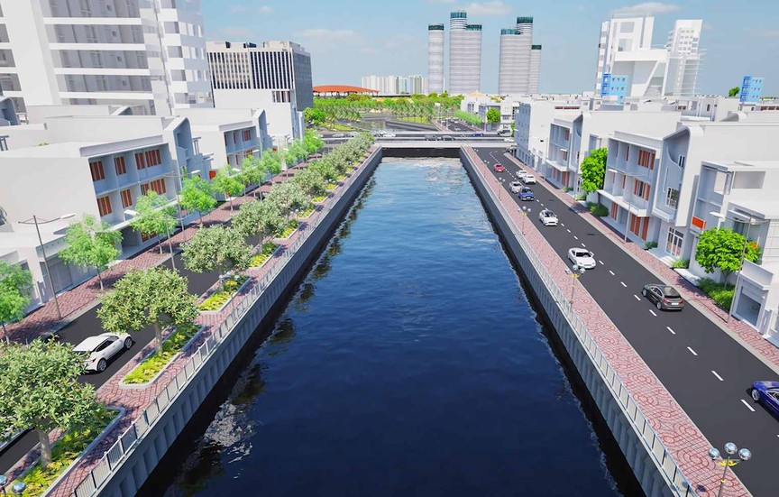 TP.HCM: 70 căn hộ được bố trí phục vụ tái định cư dự án cải tạo rạch Văn Thánh- Ảnh 1.