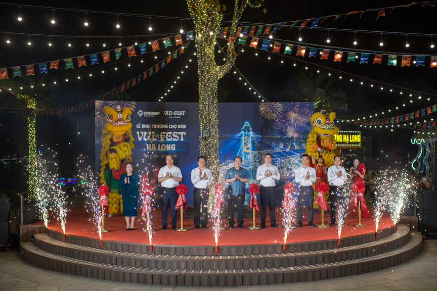 Khai trương VUI-Fest Ha Long, Quảng Ninh trở thành trung tâm du lịch giải trí sôi động bậc nhất miền Bắc- Ảnh 1.