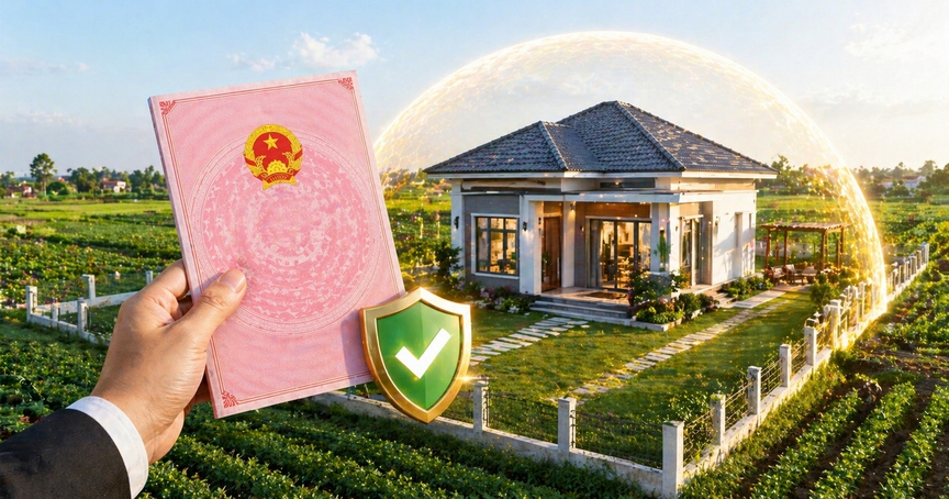 Từ nay, nhà xây trên đất nông nghiệp vẫn có thể được cấp sổ hồng: Điều kiện cụ thể thế nào, thủ tục ra sao?- Ảnh 2.