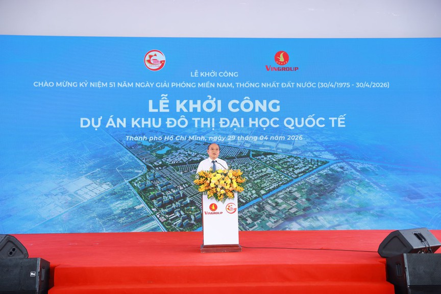 Vingroup khởi công dự án Đô thị Đại học Quốc tế - Thành phố công viên tri thức đẳng cấp hàng đầu châu Á    - Ảnh 2.