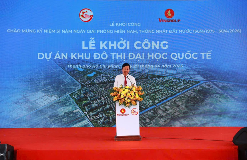 Vingroup khởi công dự án Đô thị Đại học Quốc tế - Thành phố công viên tri thức đẳng cấp hàng đầu châu Á    - Ảnh 3.