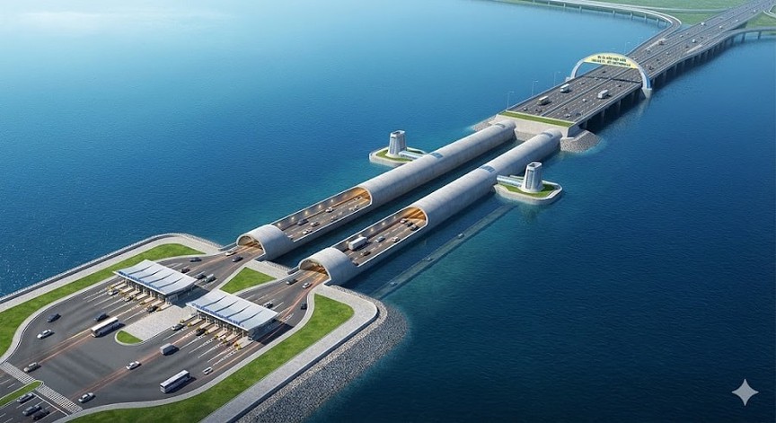 Vingroup đề xuất xây 2 đảo nhân tạo trên tuyến hầm - cầu vượt biển 93.000 tỷ sở hữu thiết kế táo bạo đầu tiên tại Việt Nam- Ảnh 1.