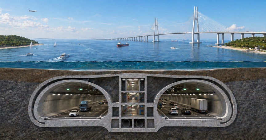 Vingroup đề xuất xây 2 đảo nhân tạo trên tuyến hầm - cầu vượt biển 93.000 tỷ sở hữu thiết kế táo bạo đầu tiên tại Việt Nam- Ảnh 3.