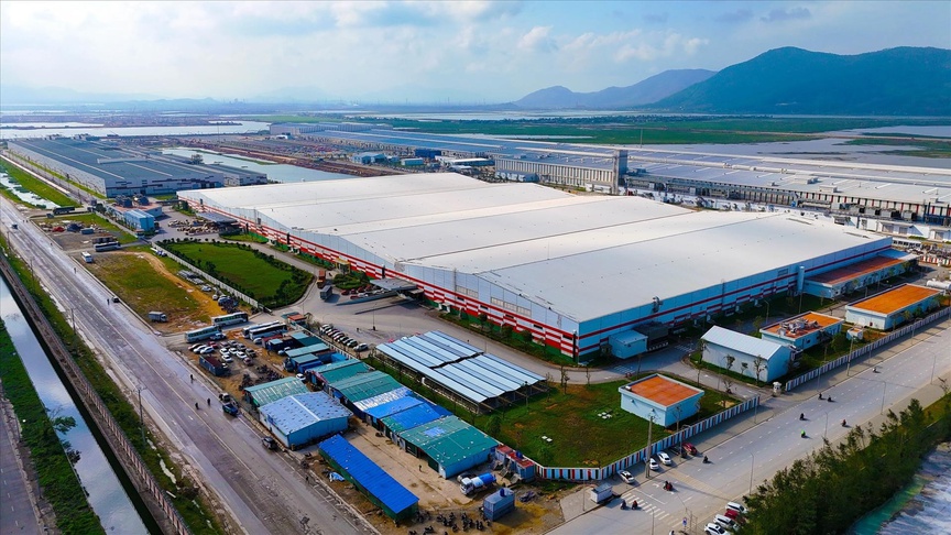 Một khu công nghiệp tại Hà Tĩnh. Nguồn ảnh: Internet