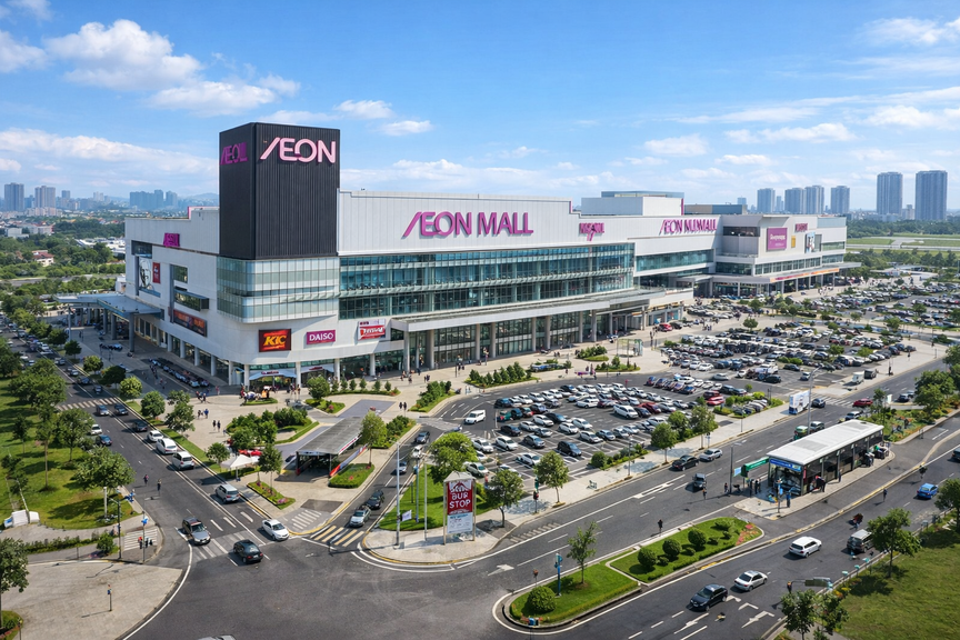 Chưa đầy 1 tháng nữa, sẽ khởi công TTTM Aeon Mall 4.000 tỷ tại siêu thủ phủ công nghiệp mới của Việt Nam- Ảnh 1. Chưa đầy 1 tháng nữa, sẽ khởi công TTTM Aeon Mall 4.000 tỷ tại siêu thủ phủ công nghiệp mới của Việt Nam- Ảnh 1.