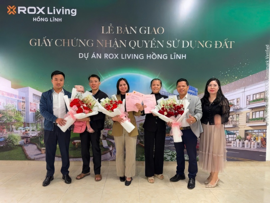 Sổ hồng trao tay - thời hạn lâu dài: Lời giải cho niềm tin tại Rox Living Đức Thọ- Ảnh 1.