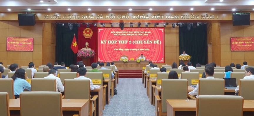 Hình ảnh tại kỳ họp. Nguồn ảnh: Báo Cao Bằng