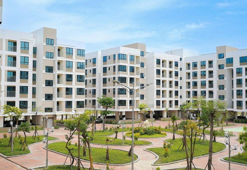 Bộ Công an mời đầu tư một dự án nhà ở xã hội tại phường Việt Hưng. Ảnh minh hoạ