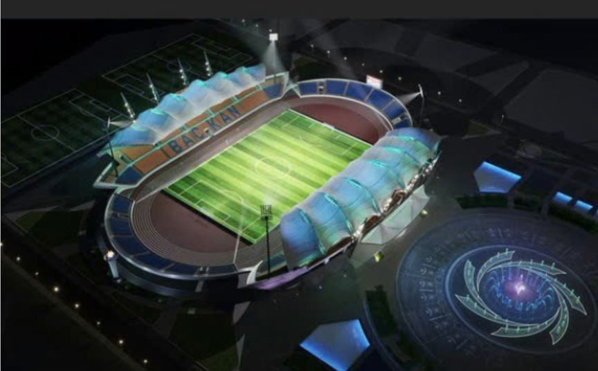 Việt Nam sắp hoàn thành sân vận động mới: Sức chứa 8.000 chỗ ngồi, lấy ý tưởng từ sự tích hồ nước ngọt 200 triệu năm tuổi lớn nhất cả nước- Ảnh 1. Việt Nam sắp hoàn thành sân vận động mới: Sức chứa 8.000 chỗ ngồi, lấy ý tưởng từ sự tích hồ nước ngọt 200 triệu năm tuổi lớn nhất cả nước- Ảnh 1.