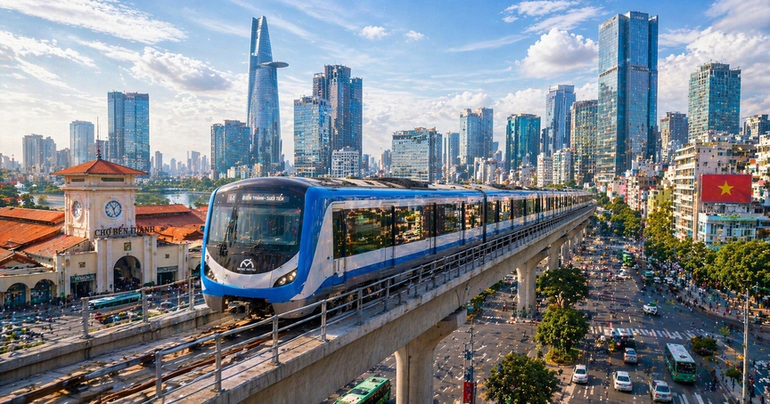 Liên danh Becamex - Thaco mong muốn làm 2 tuyến metro gần 125.000 tỷ tại TP giàu nhất cả nước- Ảnh 1. Liên danh Becamex - Thaco mong muốn làm 2 tuyến metro gần 125.000 tỷ tại TP giàu nhất cả nước- Ảnh 1.