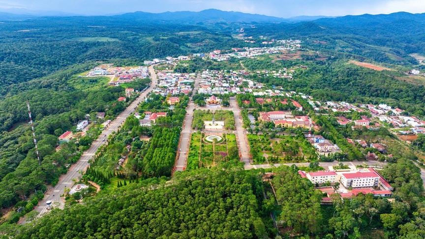 Một góc của xã Măng Đen. Nguồn ảnh: Báo Văn Hóa