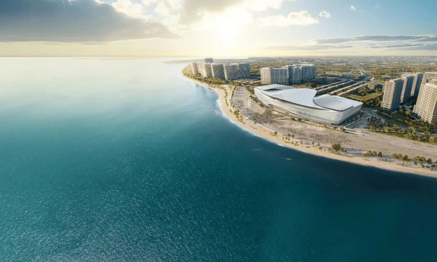 Việt Nam lần đầu tiên trong lịch sử xuất hiện đại đô thị tầm cỡ quốc tế được vận hành bằng năng lượng tái tạo, chỉ sau 1 năm khởi công đã hiện rõ hình hài- Ảnh 4. Việt Nam lần đầu tiên trong lịch sử xuất hiện đại đô thị tầm cỡ quốc tế được vận hành bằng năng lượng tái tạo, chỉ sau 1 năm khởi công đã hiện rõ hình hài- Ảnh 4.