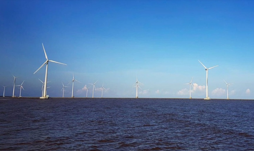 Việt Nam lần đầu tiên trong lịch sử xuất hiện đại đô thị tầm cỡ quốc tế được vận hành bằng năng lượng tái tạo, chỉ sau 1 năm khởi công đã hiện rõ hình hài- Ảnh 5. Việt Nam lần đầu tiên trong lịch sử xuất hiện đại đô thị tầm cỡ quốc tế được vận hành bằng năng lượng tái tạo, chỉ sau 1 năm khởi công đã hiện rõ hình hài- Ảnh 5.