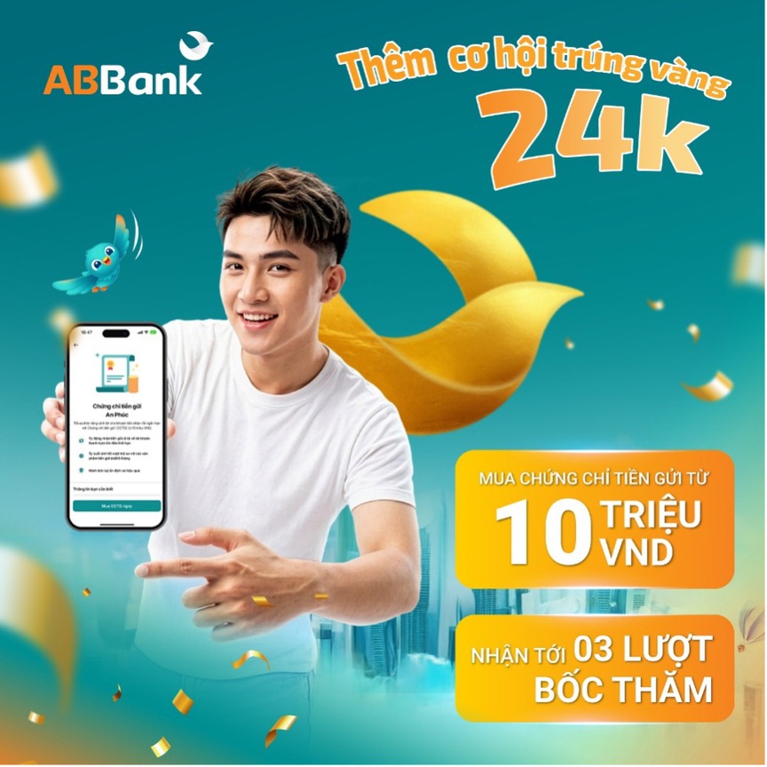  “10 ngày vàng” tối ưu dòng tiền ngắn hạn với lãi suất ưu đãi từ ABBank- Ảnh 1.