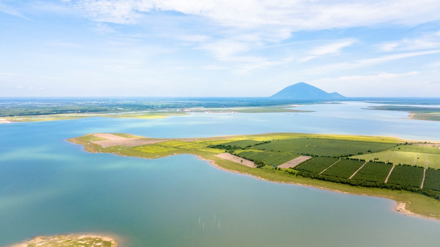 Bán đảo Tha La, hồ Dầu Tiếng. Nguồn ảnh: Saigon Times