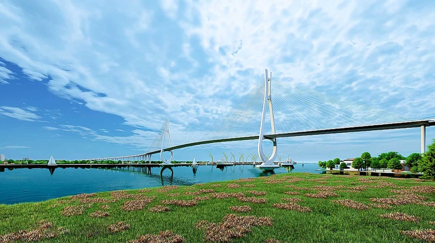 Khoảng 2 tháng nữa, khởi công cây cầu gần 20.000 tỷ nối 2 tỉnh thành giàu nhất cả nước, kết thúc sứ mệnh bến phà có từ thời Pháp thuộc- Ảnh 1.