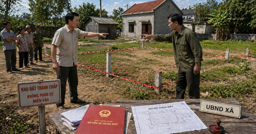 Từ bây giờ, tự ý sang tên sổ đỏ với đất đang tranh chấp sẽ bị phạt tới 50 triệu đồng- Ảnh 1.