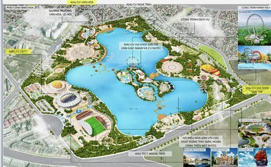 Hà Nội sắp khởi công xây dựng thêm công viên mới, quy mô 100ha, rộng gấp đôi công viên Thống Nhất- Ảnh 1.