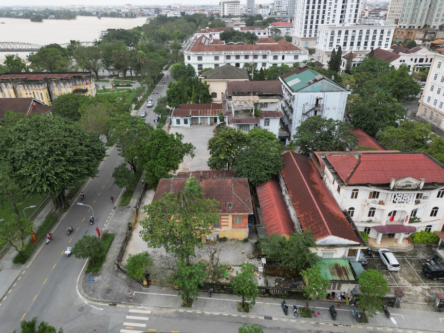 Hiện trạng khu đất số 22 - 24 và 26 - 30A, phường Thuận Hóa, TP. Huế. Nguồn ảnh: Báo Người Lao Động